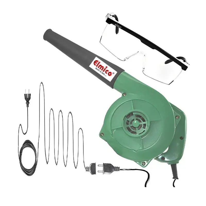 No Minimum Order Elmico 2.5m³/min Electric Air Blower With 15 Feet Wire, Safety Google 365W, 15500 RPM (EB-4+15FT+GOOGLE)